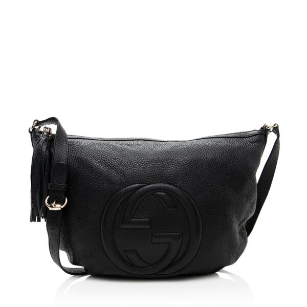 Gucci Leather Soho Messenger Bag | Luna Bags