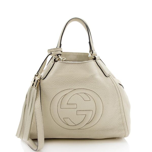 Gucci Leather Soho Small Tote (SHF-12921) | Luna Bags