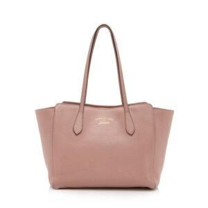 Gucci Leather Swing Small Tote - FINAL SALE | Luna Bags