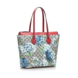 Gucci Medium GG Supreme Blooms Tote (SHG-708NRJ) | Luna Bags