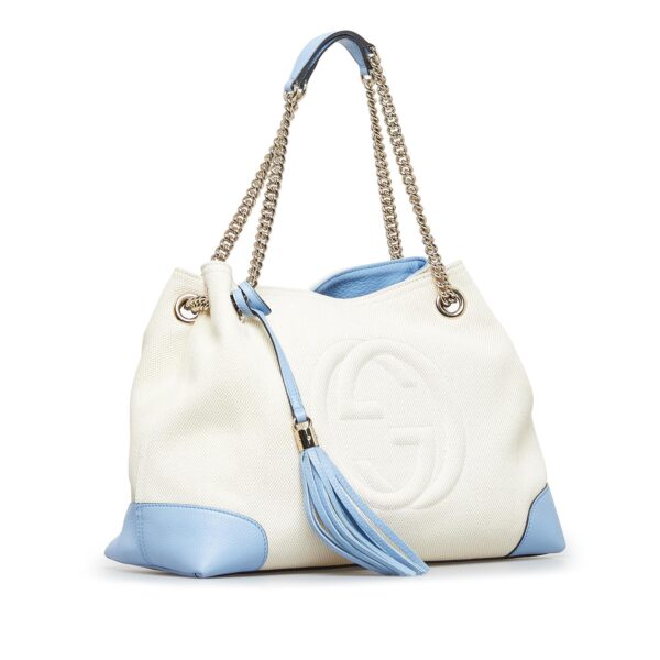 Gucci Medium Soho Chain Tote Bag (SHG-F92qBE) | Luna Bags