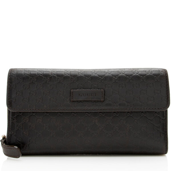 Gucci Microguccissima Continental Flap Wallet | Luna Bags
