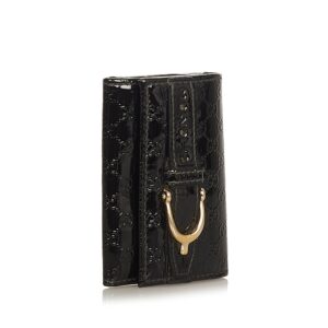 Gucci Microguccissima Nice Patent Leather Key Holder (SHG-25188) | Luna Bags