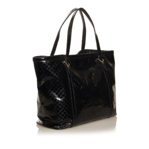 Gucci Microguccissima Nice Patent Leather Tote Bag (SHG-29390) | Luna Bags