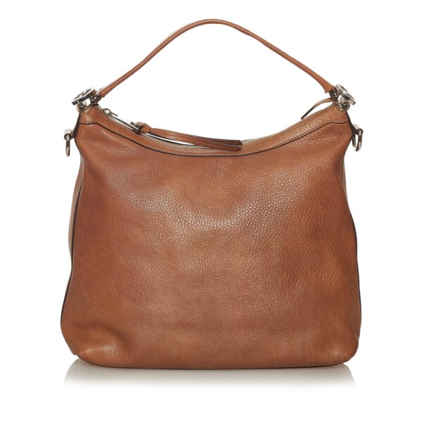 Gucci Miss GG Leather Satchel | Luna Bags