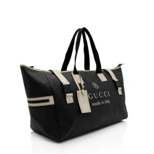 Gucci PVC Logo XL Shopper Tote (SHF-AJvk6R) | Luna Bags