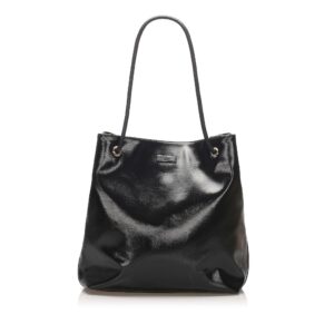 Gucci Patent Leather Gifford Tote Bag (SHG-11407) | Luna Bags