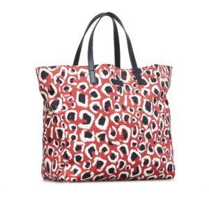 Gucci Printed Canvas Tote (SHG-MEBSMH) | Luna Bags