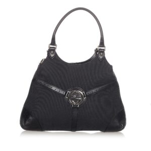 Gucci Reins Canvas Shoulder Bag | Luna Bags