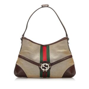 Gucci Reins Web Shoulder Bag | Luna Bags