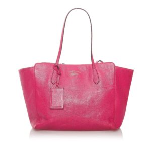 Gucci Swing Leather Tote Bag | Luna Bags