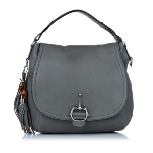 Gucci Techno Horsebit Leather Satchel | Luna Bags