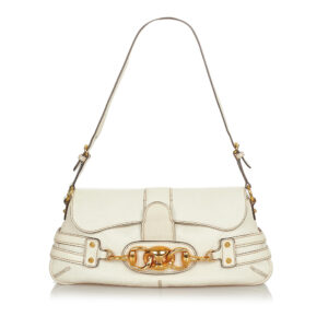 Gucci Wave Leather Shoulder Bag | Luna Bags