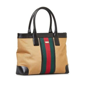 Gucci Web Tote (SHG-jtqe4n) | Luna Bags