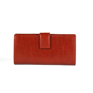 Gucci Women Burgundy Texture Calf-Skin leather Wallet (GGWAL3000) | Luna Bags