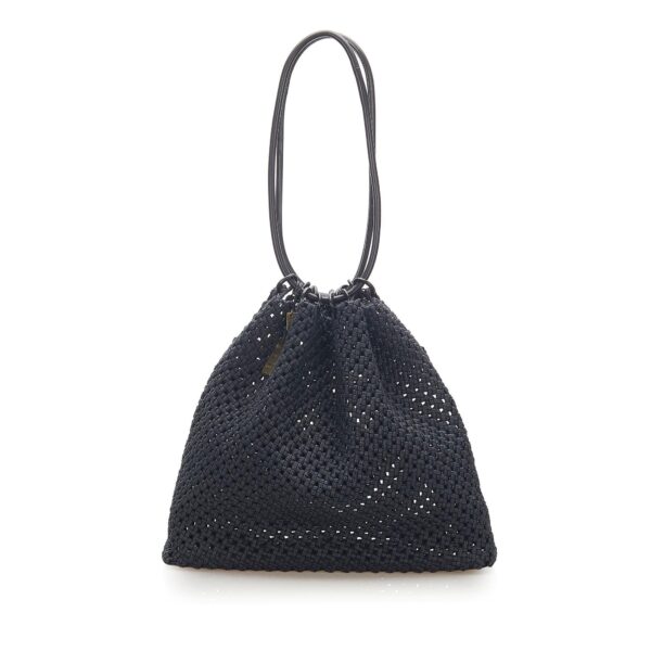 Gucci Woven Leather Tote (SHG-17333) | Luna Bags
