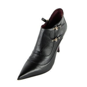Gucci Black Pointed Toe Ankle Boots Size US 8.5 | EU 38.5 | Luna Bags