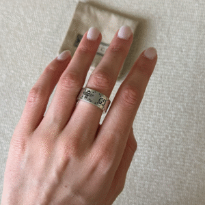 GUCCI GG Bee Ring Silver | Luna Bags