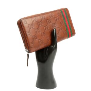 GUCCI Guccissima Zip Around Wallet - OUTLET FINAL SALE | Luna Bags