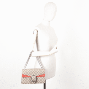 GUCCI Dionysus GG Bag Small Red | Luna Bags