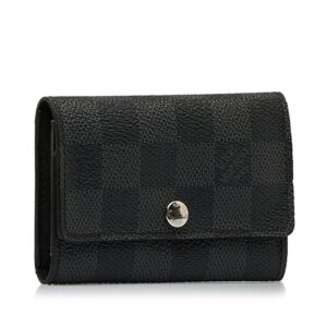 LOUIS VUITTON Damier Graphite 6 Key Holder | Luna Bags