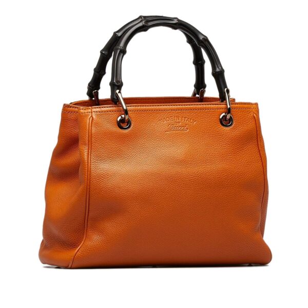 GUCCI Small Bamboo Shopper Satchel | Luna Bags