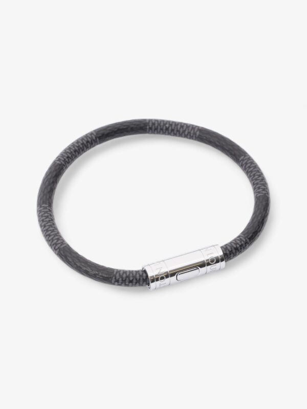 Louis Vuitton Keep It Bracelet Damier Graphite Coated Canvas 19 | Luna Bags