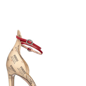 GUCCI Maison de l'amour Heels Beige | Luna Bags