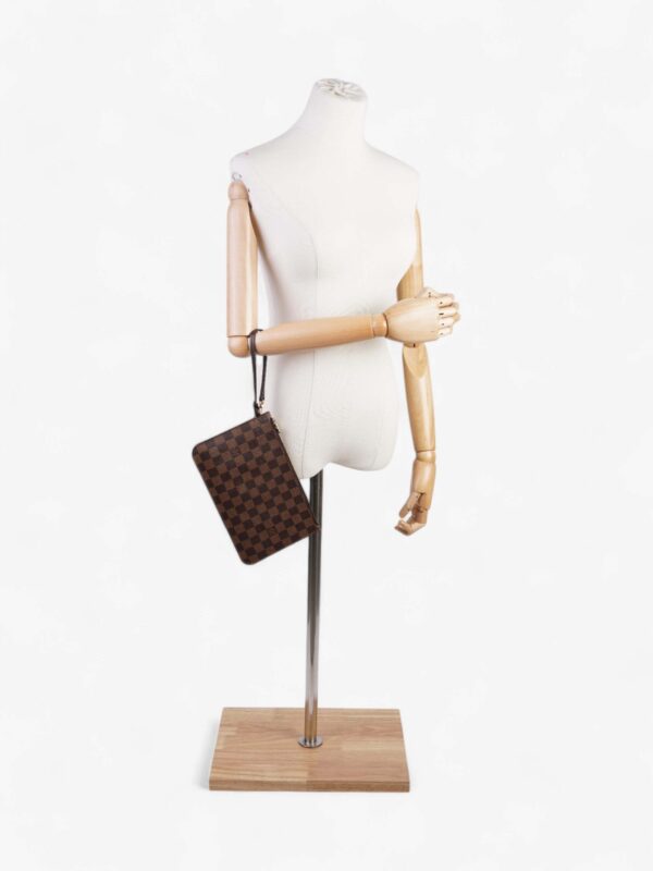 Louis Vuitton Neverful Pochette Damier Ebene Coated Canvas | Luna Bags