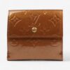 Louis Vuitton Elise Wallet Monogram Vernis / Bronze Vernis Leather | Luna Bags - Image 8