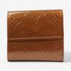 Louis Vuitton Elise Wallet Monogram Vernis / Bronze Vernis Leather | Luna Bags - Image 5