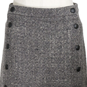 LOUIS VUITTON skirt CA36929 Rayon, Silk, Cupra gray Women 34 Used | Luna Bags