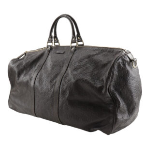 GUCCI Boston Duffel bag 206500 Sima leather Brown Carry on duffel mens(Unisex) Used | Luna Bags