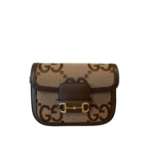Gucci Gucci Horsebit1955 cross body bag NIB tan brown | Luna Bags