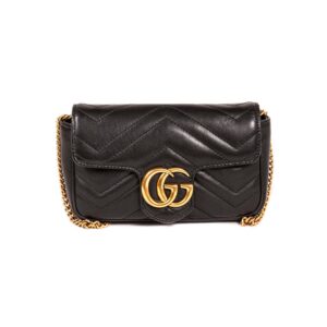 Gucci GG Marmont Matelassé Super Mini Bag | Luna Bags