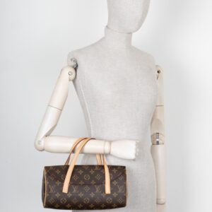 LOUIS VUITTON Sonatine Bag MNG Canvas | Luna Bags