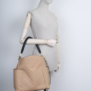 LOUIS VUITTON Bagatelle Bag Empreinte MNG Beige | Luna Bags