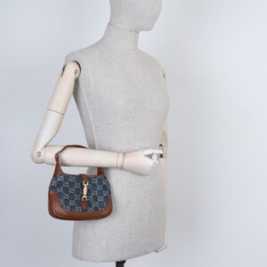 GUCCI Mini Jackie 1961 Denim | Luna Bags