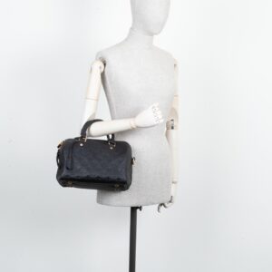 LOUIS VUITTON Speedy 25 MNG Empreinte Navy | Luna Bags