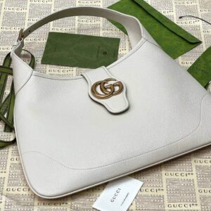Gucci Aphrodite large shoulder bag white | Luna Bags