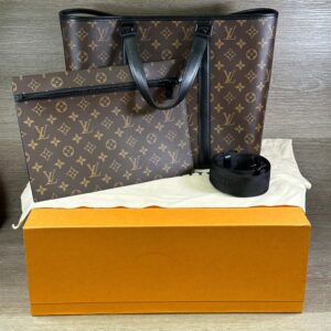 Louis Vuitton Monogram Macassar Weekend Tote PM | Luna Bags