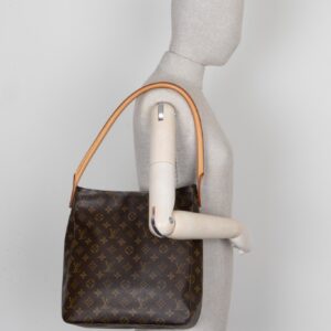 LOUIS VUITTON Looping Shoulder Bag MNG Canvas | Luna Bags