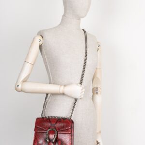 GUCCI Dionysus Bag Mini Phyton Red | Luna Bags