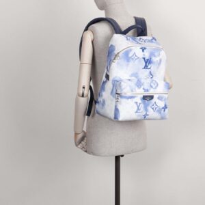 LOUIS VUITTON Discovery Backpack PM Watercolor MNG Blue | Luna Bags