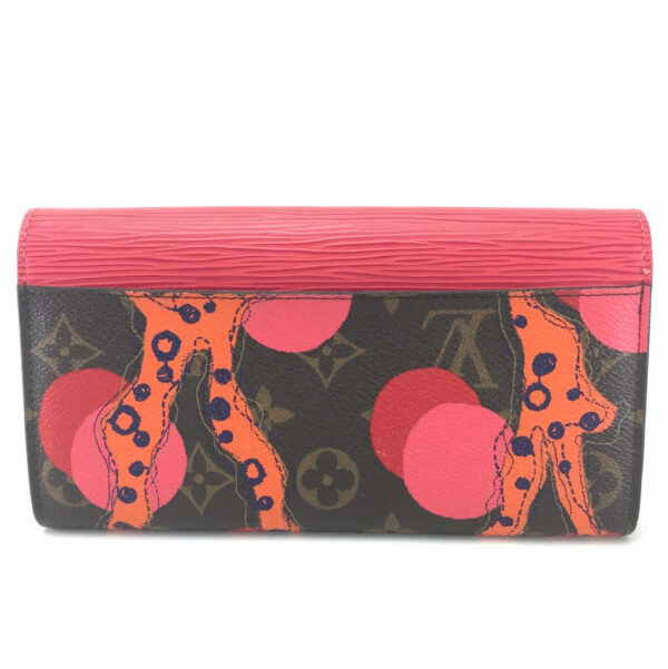 LOUIS VUITTON Folded wallet  M60938 Monogram Canvas / Epi Leather multicolor Monogram epi Portefeuille Sarah Women Used | Luna Bags