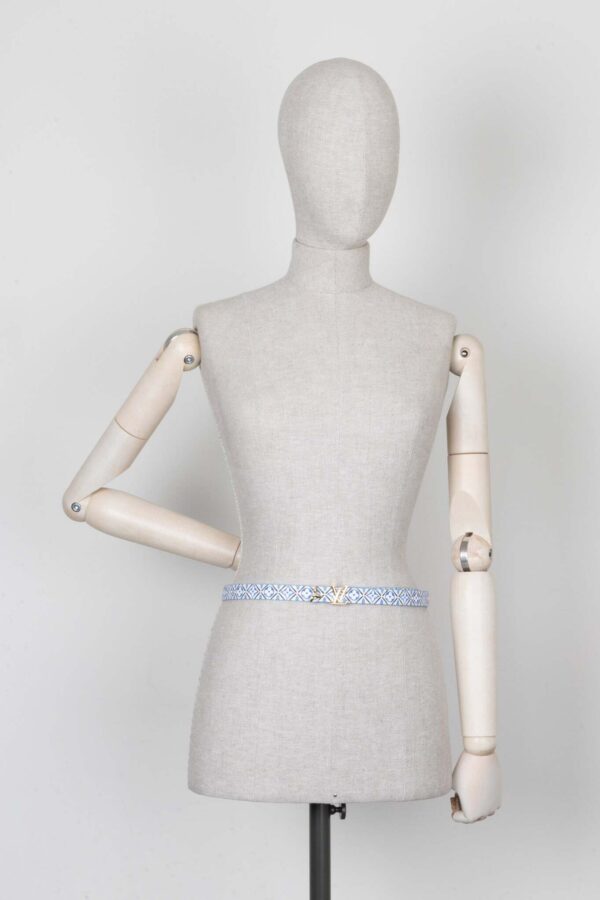 LOUIS VUITTON Pretty LV Reversible Belt Blue | Luna Bags