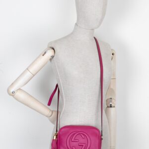 GUCCI Disco Soho Tassel Crossbody Bag Purple | Luna Bags