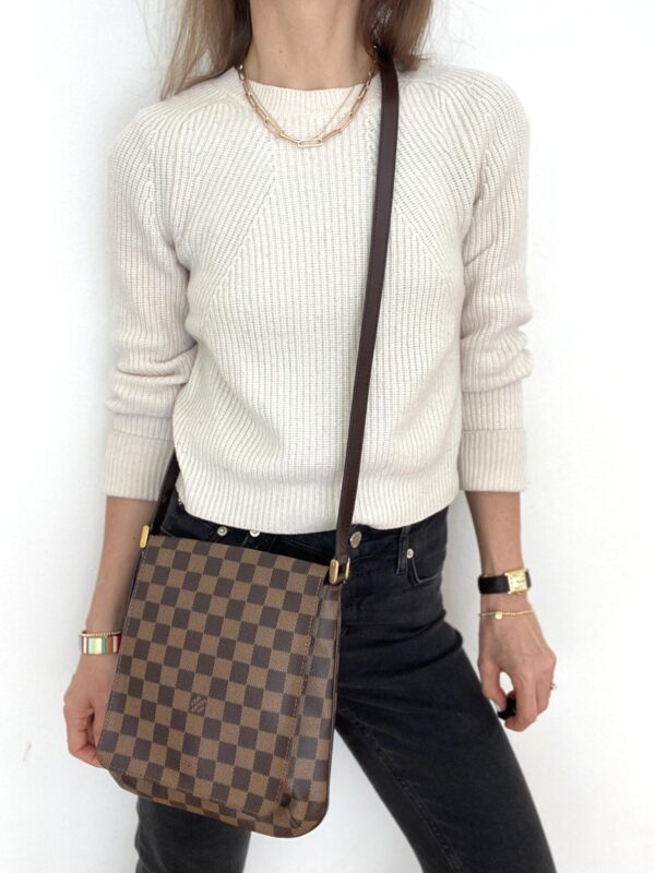 LOUIS VUITTON Damier Canvas Musette Salsa Bag - VINTAGE | Luna Bags