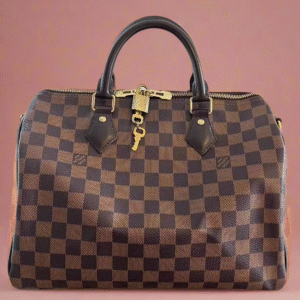 Louis Vuitton Speedy 30 Bandouliere, Damier Ebene | Luna Bags