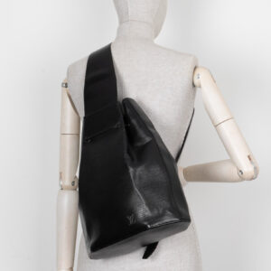 LOUIS VUITTON Sac A Dos Epi Black | Luna Bags